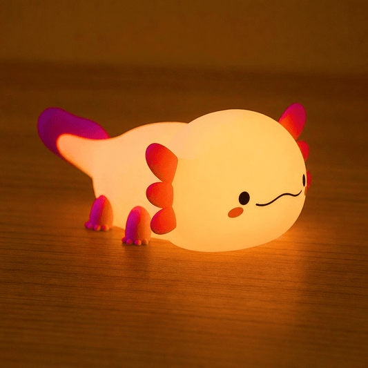 VISIRED sleep-safe axolotyl nightlight
