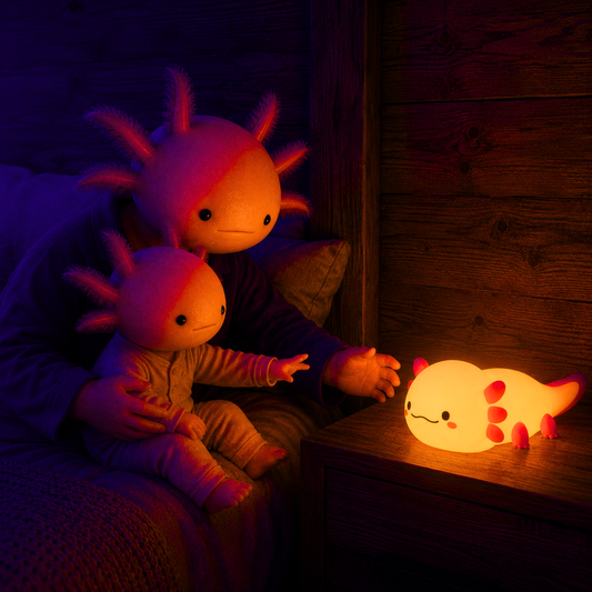 play-safe VISIRED axylotyl nightlight for parents
