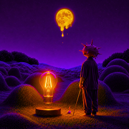 VISIRED sleep-safe levitating spacebulb
